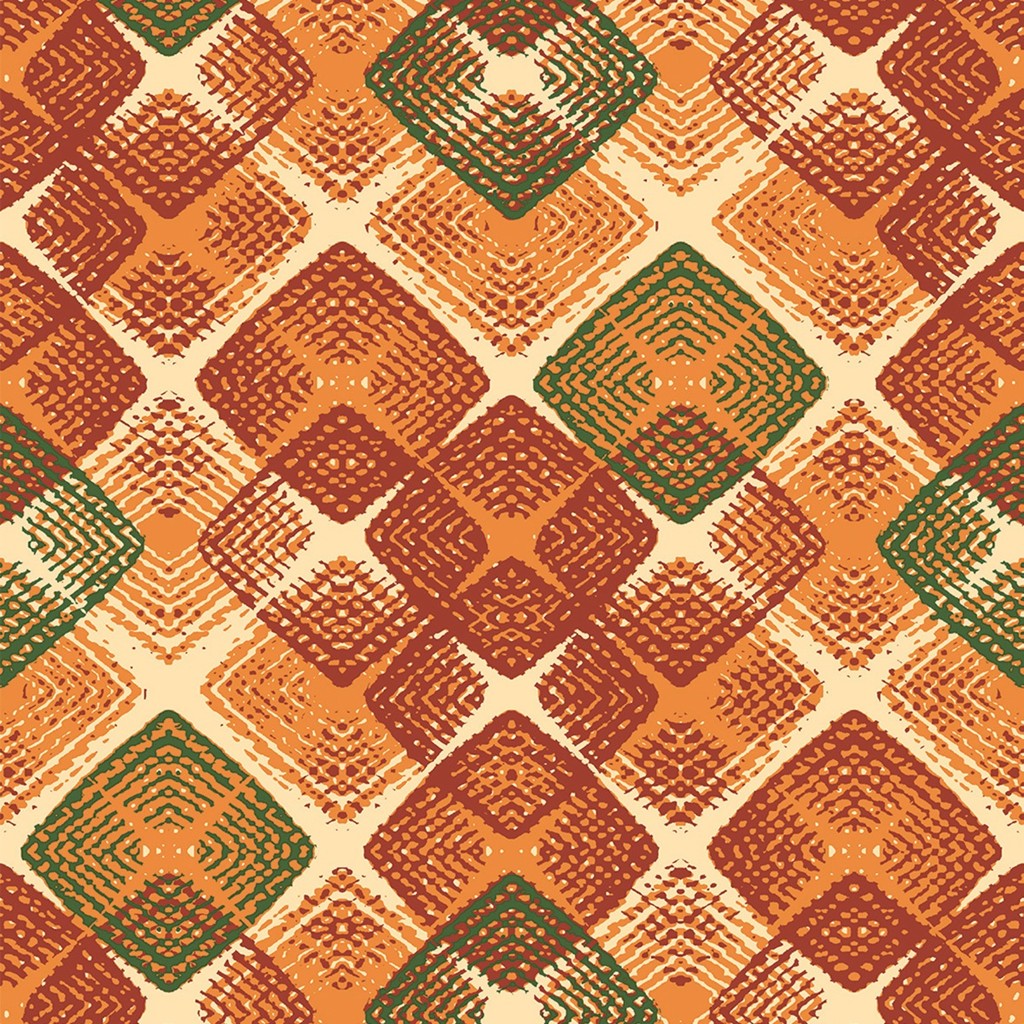 Linclass Serviette Logan grün 40 x 40 cm 1/4 Falz