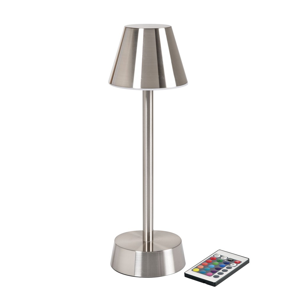 Led Lampe Zelda,  silber Zelda, 33 cm x Ø 10,9 cm, silber