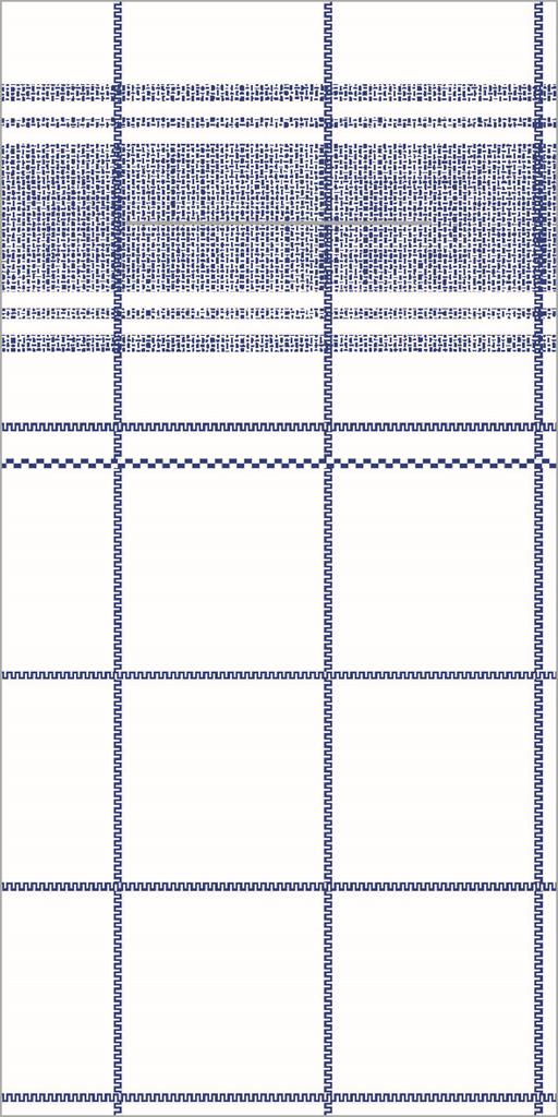 Linclass Pocket-Nap. Nadeem blau 40 x 40 cm 1/8 Falz