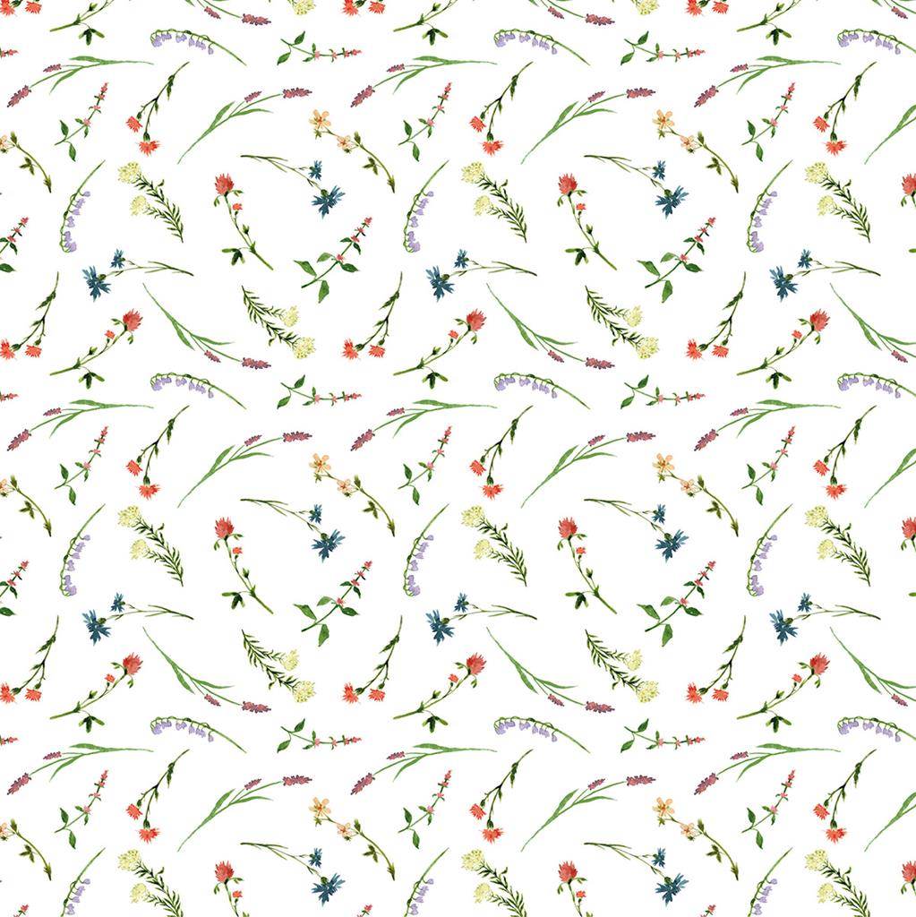 Linclass Tischdecke Kalina 80 x 80 cm 1/8-Falz