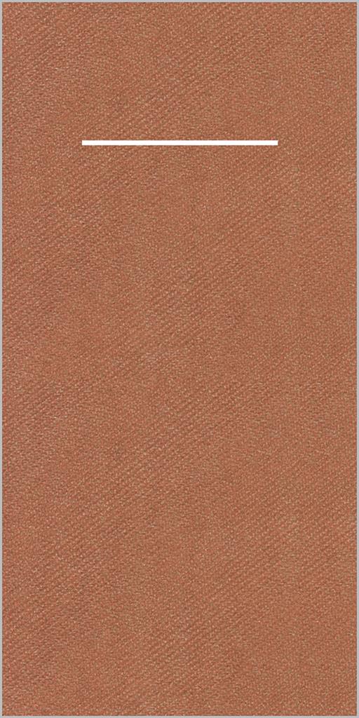 Linclass Pocket-Nap. Basic bronze 40 x 40 cm 1/8 Falz