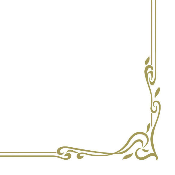 Linclass Serviette Colour Line gold 40 x 40 cm 1/4 Falz