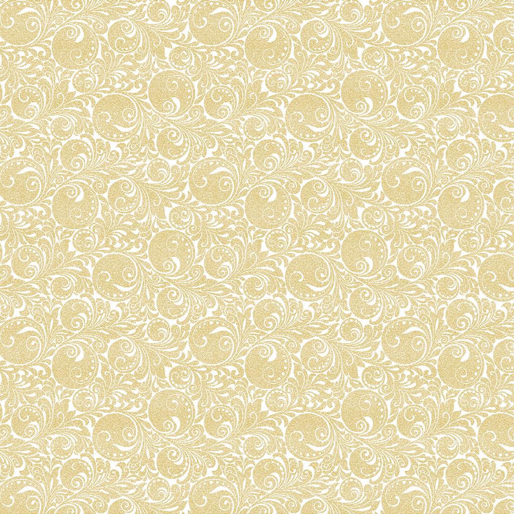 Linclass Tischdecke  Jordan gold 80 x 80 cm 1/8-Falz