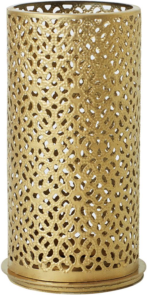 Kerzenhalter Bliss 140 x 75 mm, gold, Metall