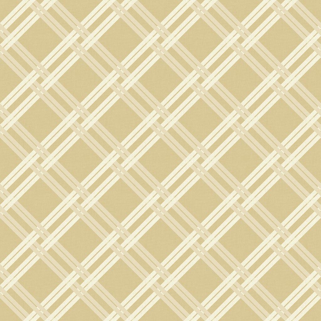 Linclass Tischdecke Fabio naturbraun 80 x 80 cm 1/8-Falz