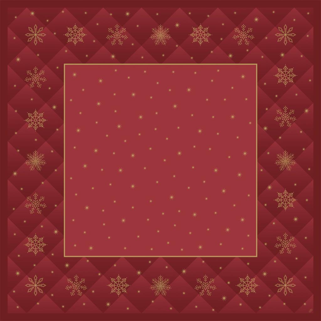 Mitteld. Bio Dunicel Rhombus Bordeaux 84 x 84 cm,