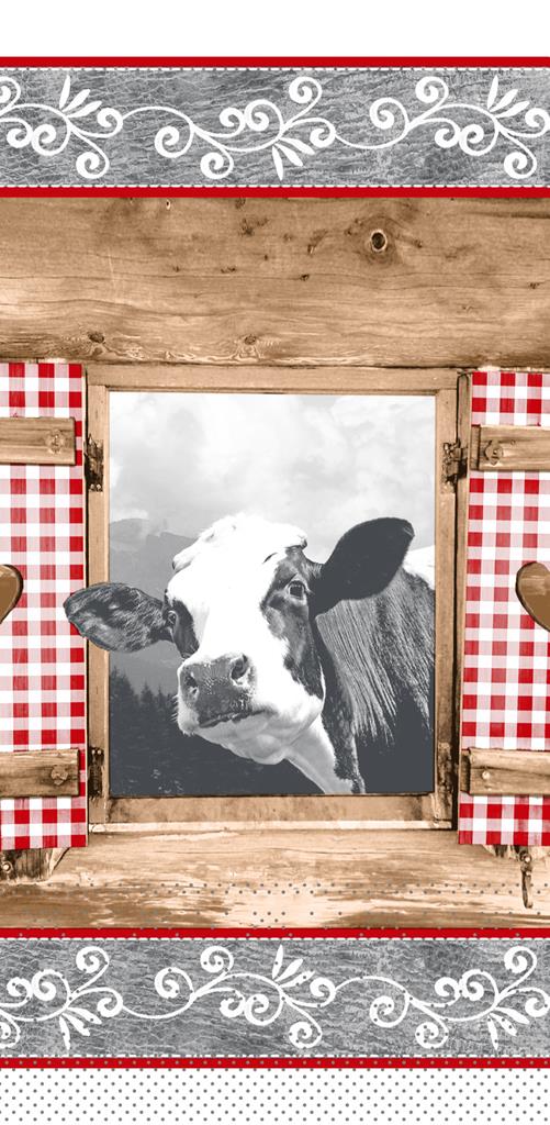 Tissue 3-lg Serviette Almblick 33 x 33 cm 1/8 Falz