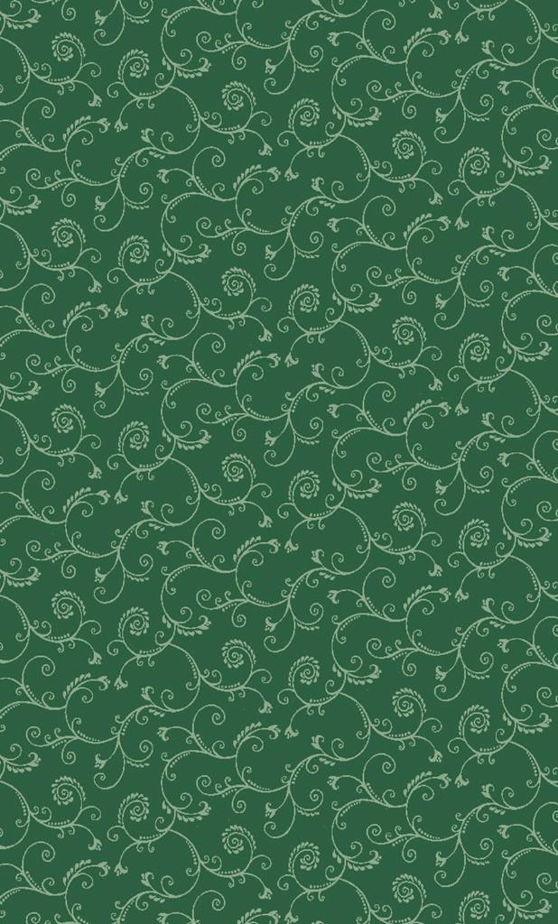 P.C. Tischdecke Gala grün 80 x 80 cm 1/8-Falz