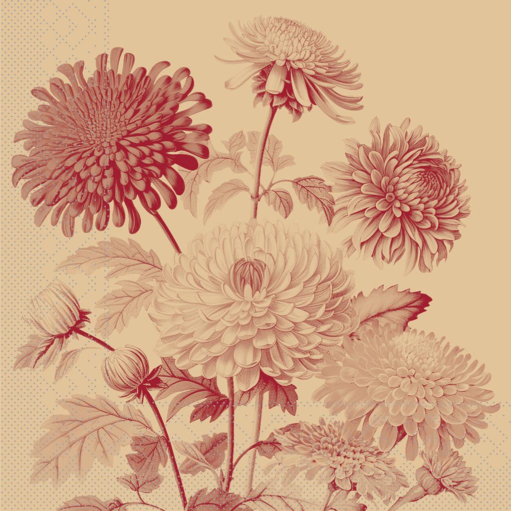 Tissue 3-lg Serviette Amara 33 x 33 cm 1/4 Falz