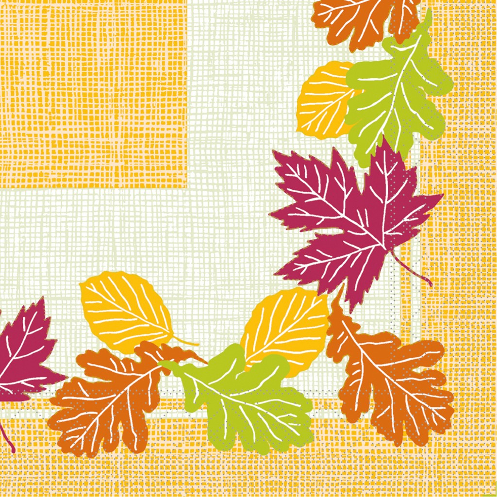 Tissue 3-lg. Serviette Brian 40 x 40 cm 1/4 Falz