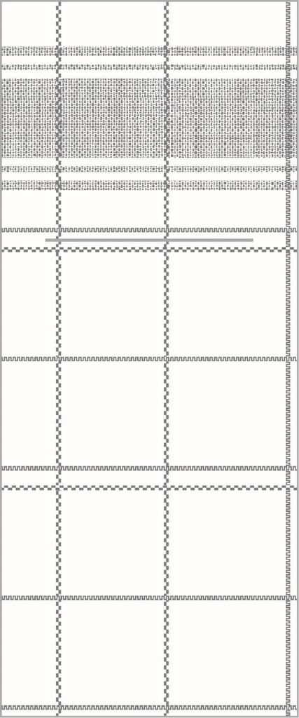 Linclass Pocket-Nap. Nadeem grau 48 x 40 cm 1/8 Falz