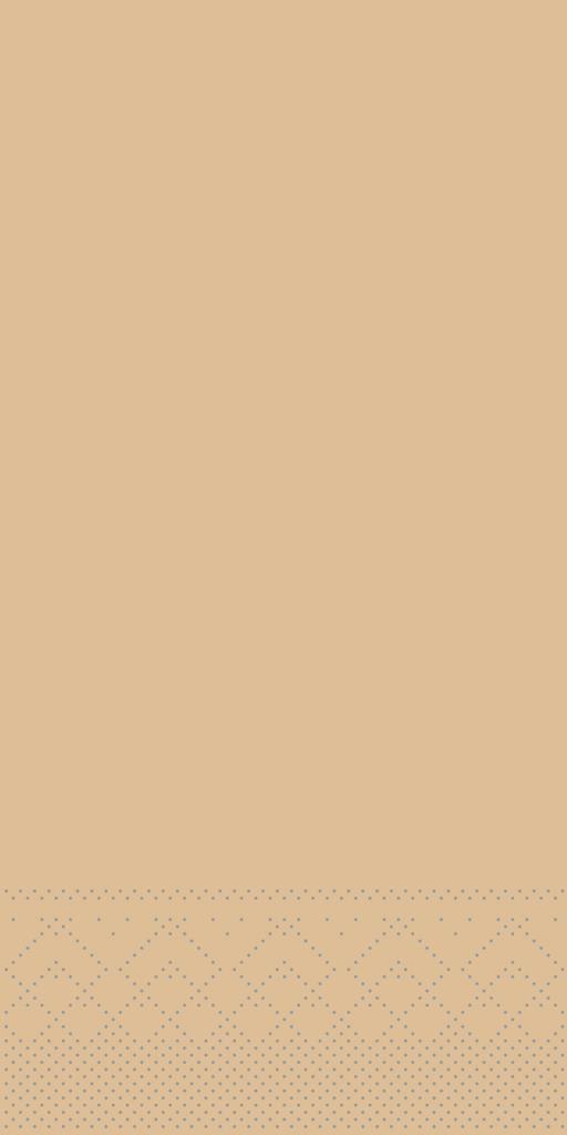 Tissue 3-lg Serviette Basic sand 40 x 40 cm 1/8 Falz