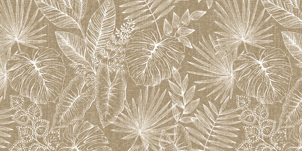 Linclass Tischläufer Kona braun 40 cm x 24 m