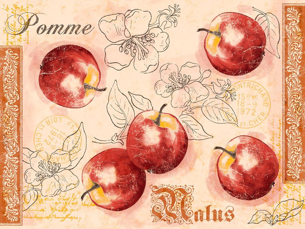 Linclass Tischsets Malus 40 x 30 cm