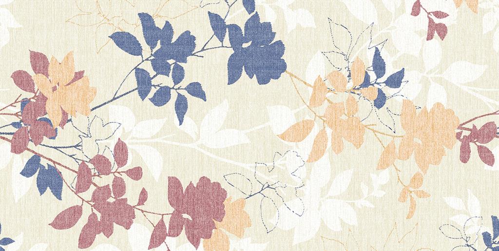 Linclass Tischläufer Chrissy creme-borde 40 cm x 24 m