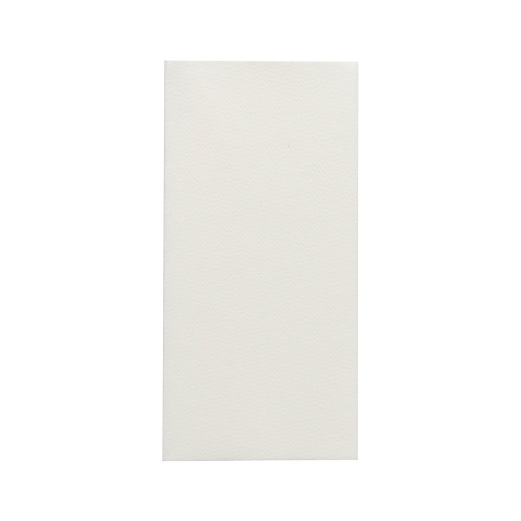 Linclass Serviette Basic weiss 33 x 33 cm 1/8 Falz