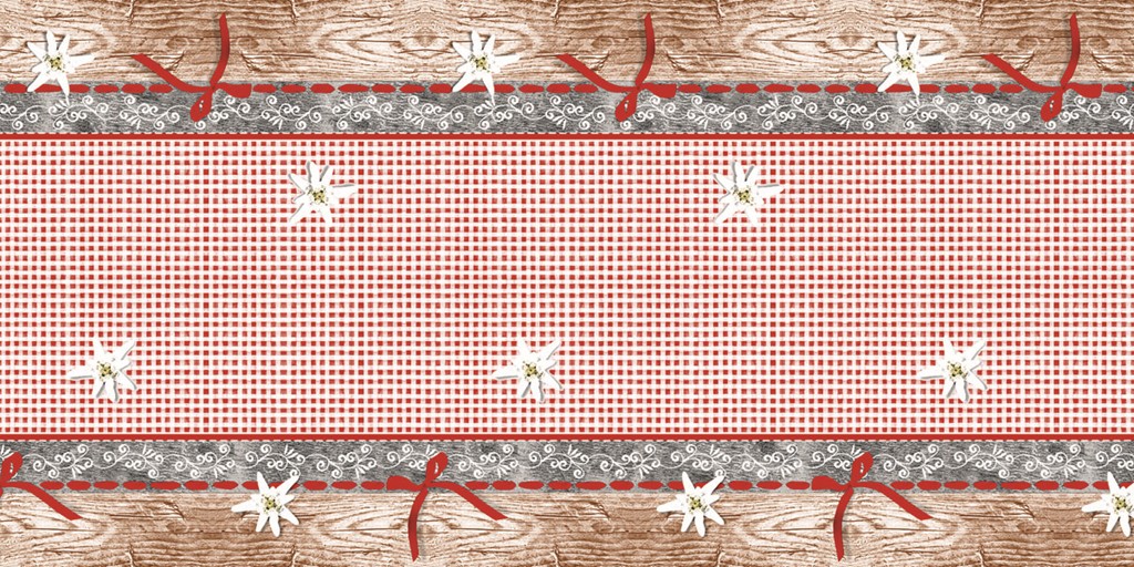 Linclass Tischläufer Almblick 40 cm x 24 m