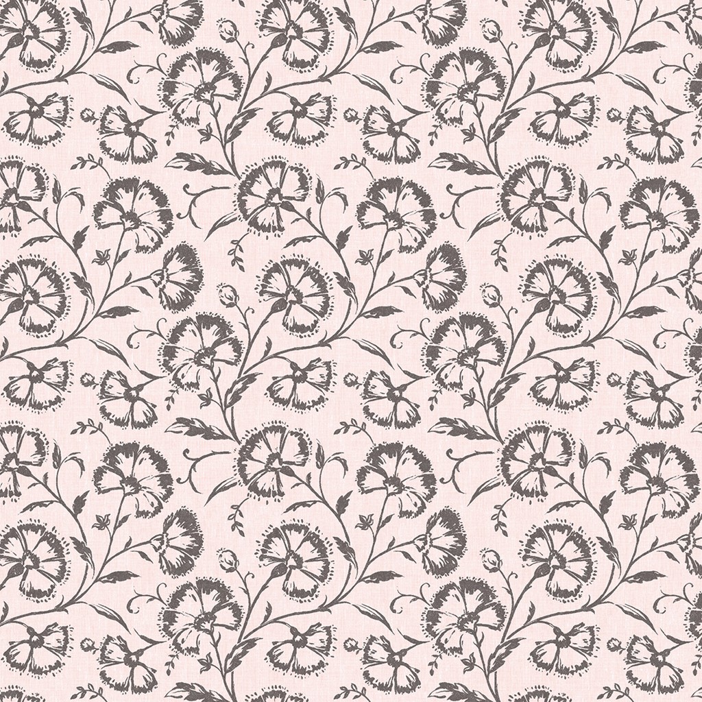 Tissue Serviette Ines rosé-anthrazit 33 x 33 cm 1/4 Falz 3-lg.