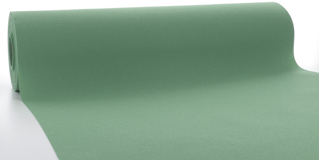 Linclass-Premium Tischläufer Basic eukal 40 cm x 24 m