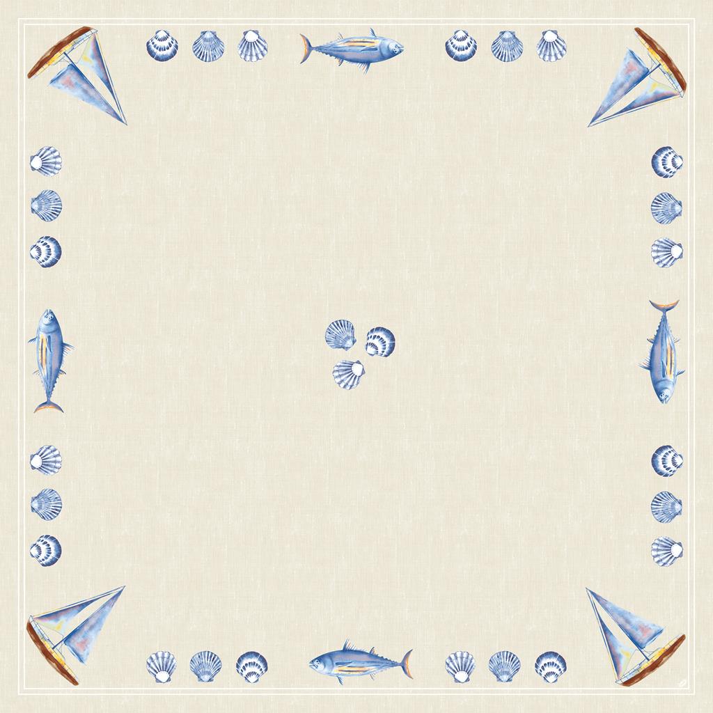 Mitteldecken Dunicel Tide, 84 x 84cm,  5x20 Stück/Karton