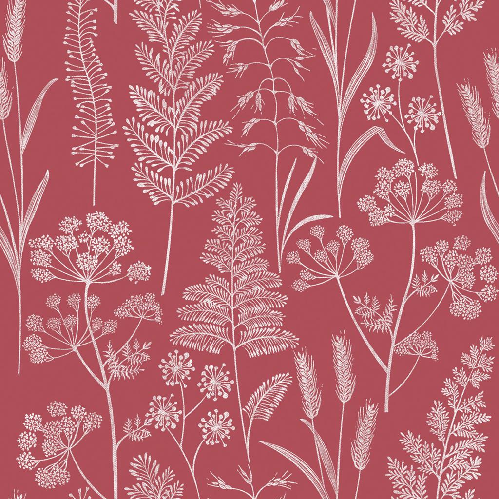 Linclass Serviette Benjamin bordeaux 40 x 40 cm 1/4 Falz