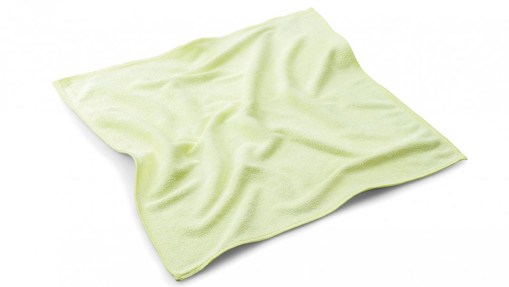 Microfasertuch "Stretch Light" gelb 40x40cm - MEGA Clean Professional