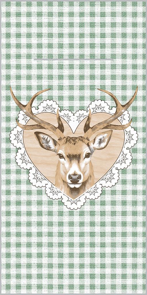 Linclass Pocket-Napkins Abigail 40 x 40 cm 1/8 Falz