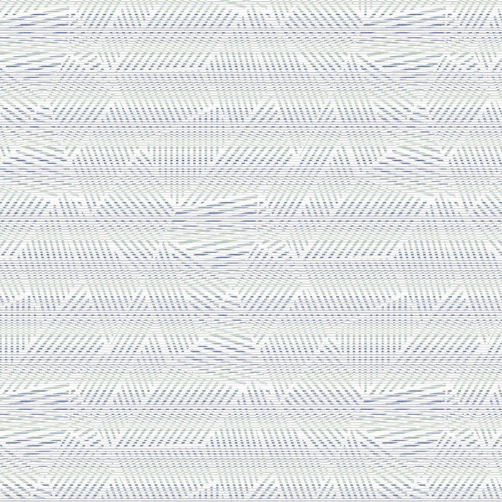 Spanlin-bio Tischdecke Femke grau-blau-e 80 x 80 cm 1/8-Falz