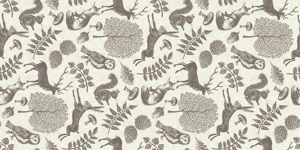 Linclass Tischläufer Forest oliv 40 cm x 24 m