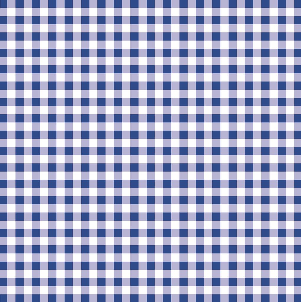 Papier Tischdecke Karo blau 80 x 80 cm 1/8-Falz