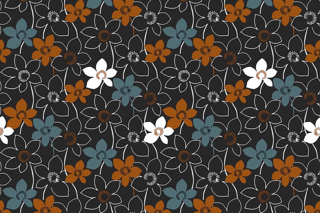 Linclass Tischläufer Cora schwarz 40 cm x 24 m