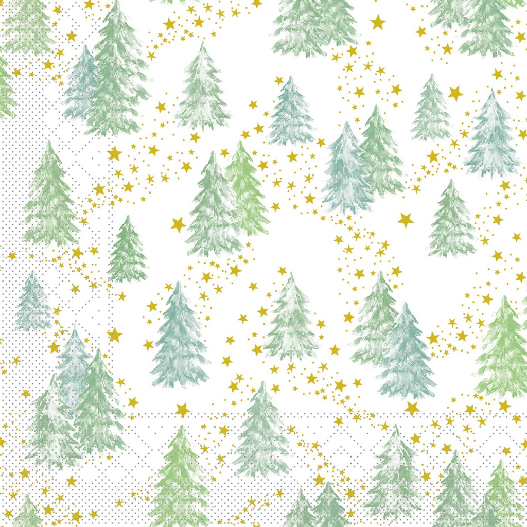 Tissue 3-lagig Serviette Tommy 33 x 33 cm 1/4 Falz