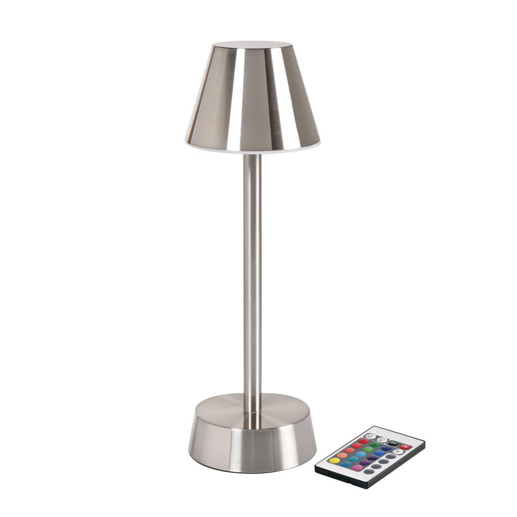 Led Lampe Zelda,  silber Zelda, 33 cm x Ø 10,9 cm, silber