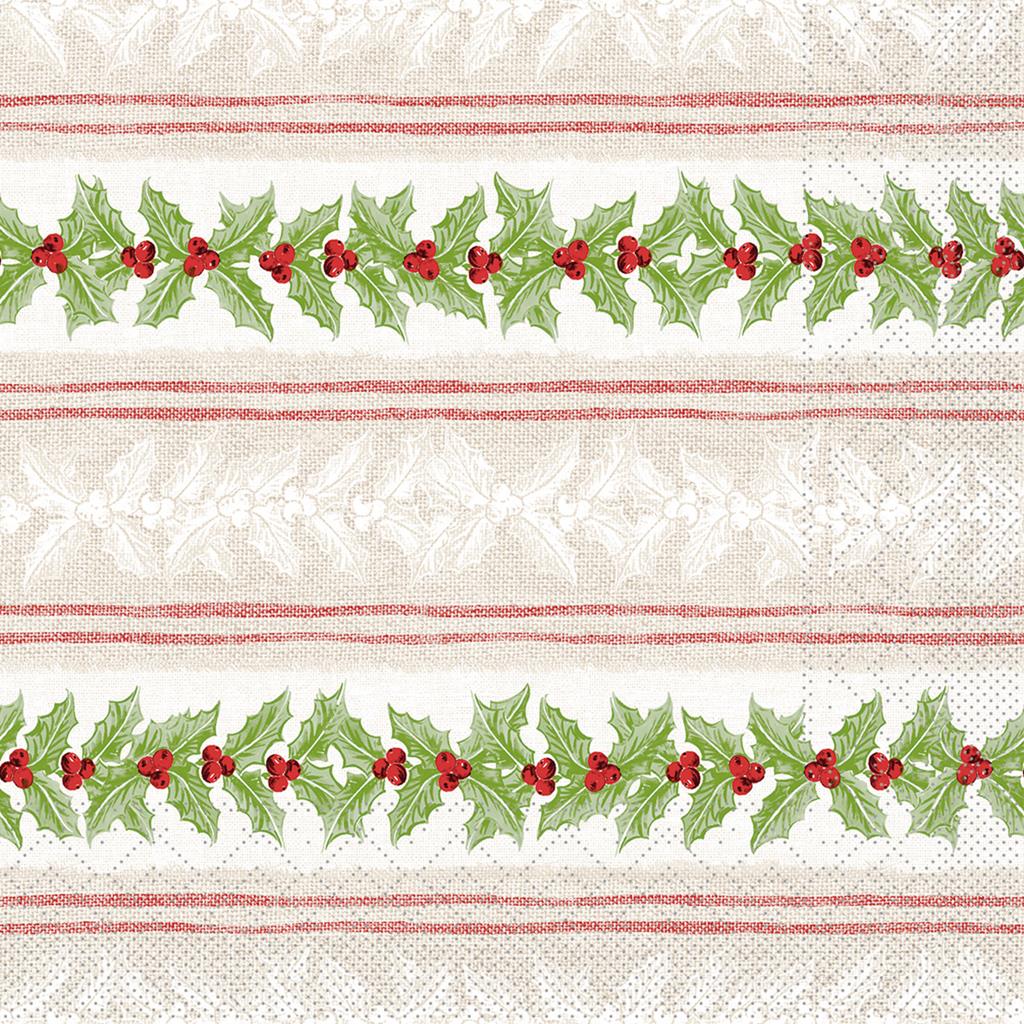 Tissue 3-lg Serviette  Magda 33 x 33 cm 1/4 Falz