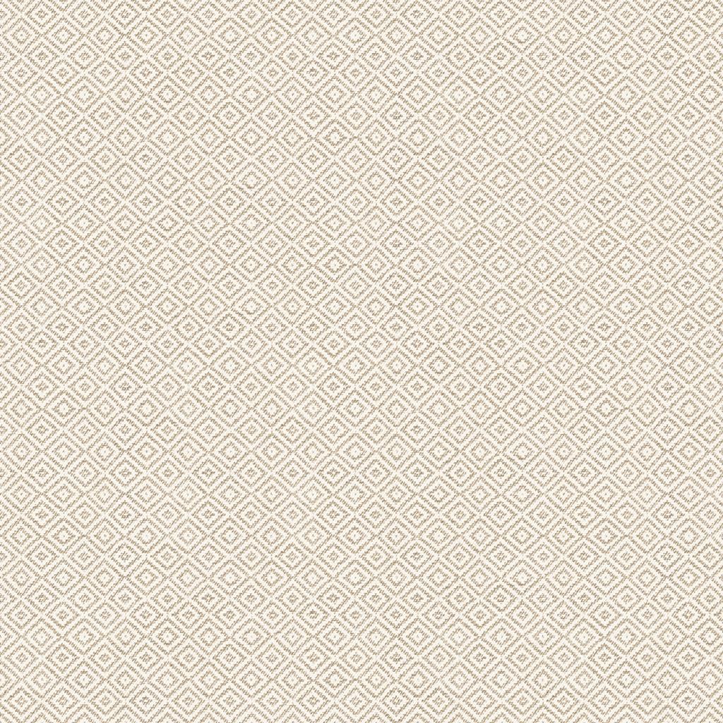Linclass Tischdecke Lagos Base beige 80 x 80 cm 1/8-Falz