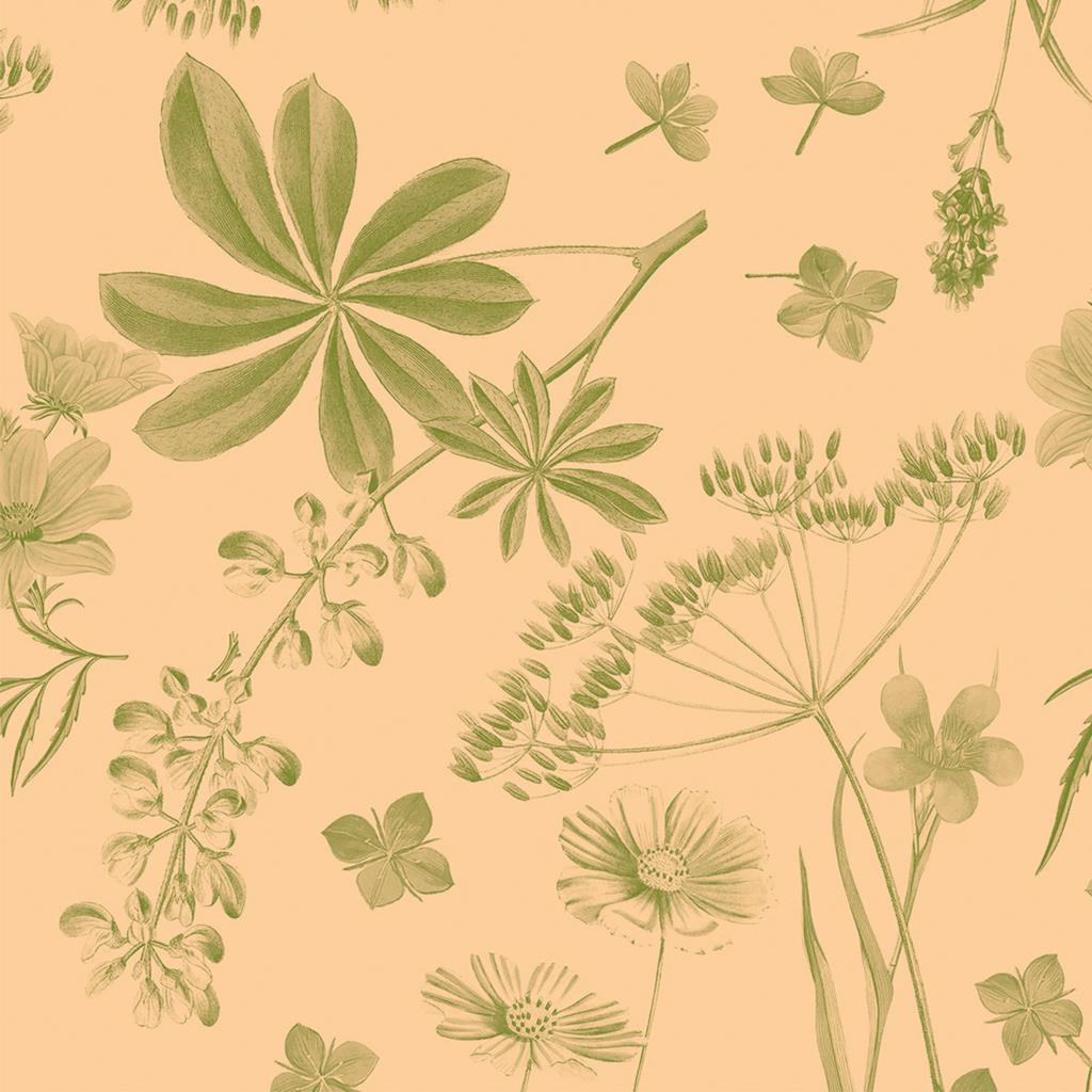 Linclass-Pur Serviette Opus Flora 40 x 40 cm 1/4 Falz