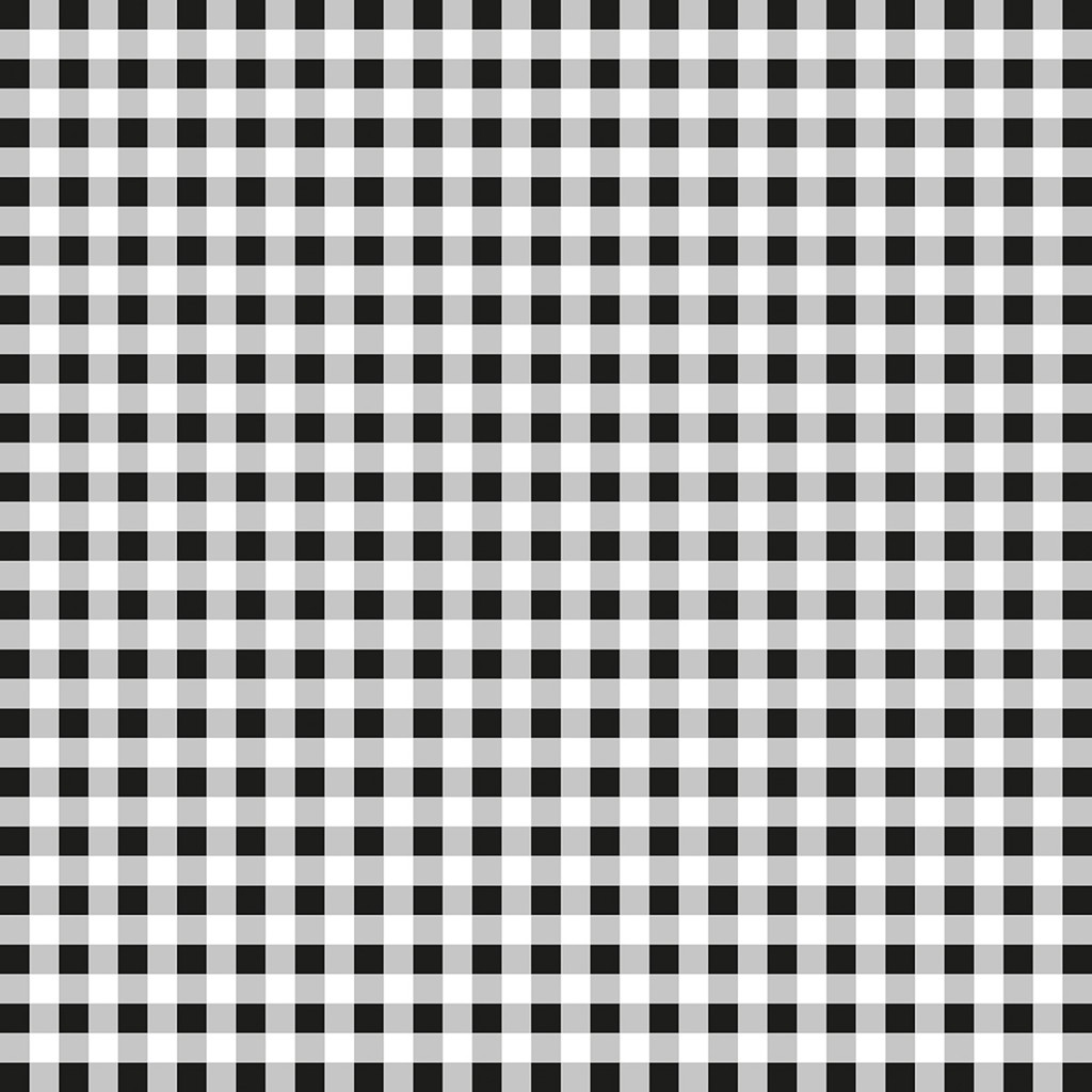 Linclass Tischdecke Karo 80 x 80 cm 1/8-Falz