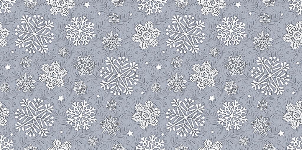 Linclass Tischläufer  Steven silbergrau 40 cm x 24 m