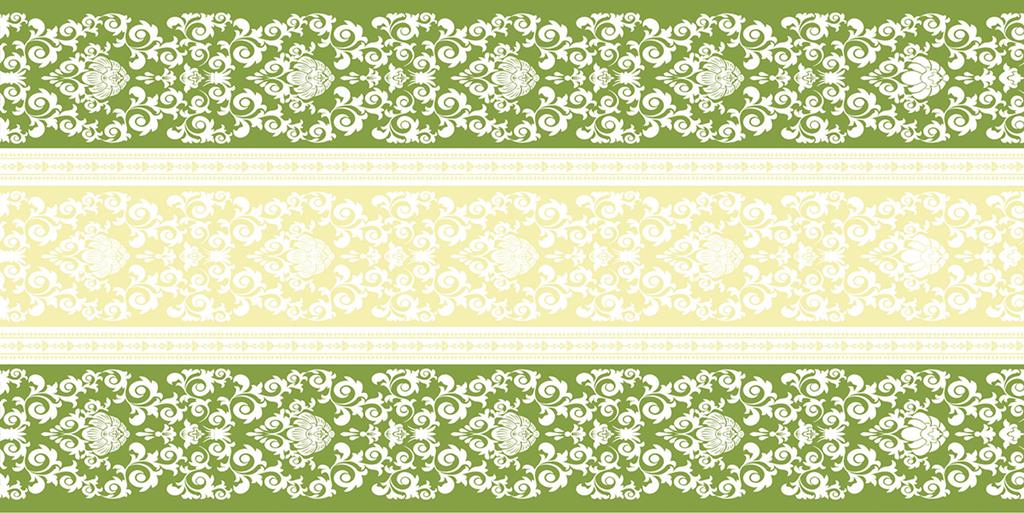 Linclass Tischläufer Pascal lindgrün 40 cm x 24 m