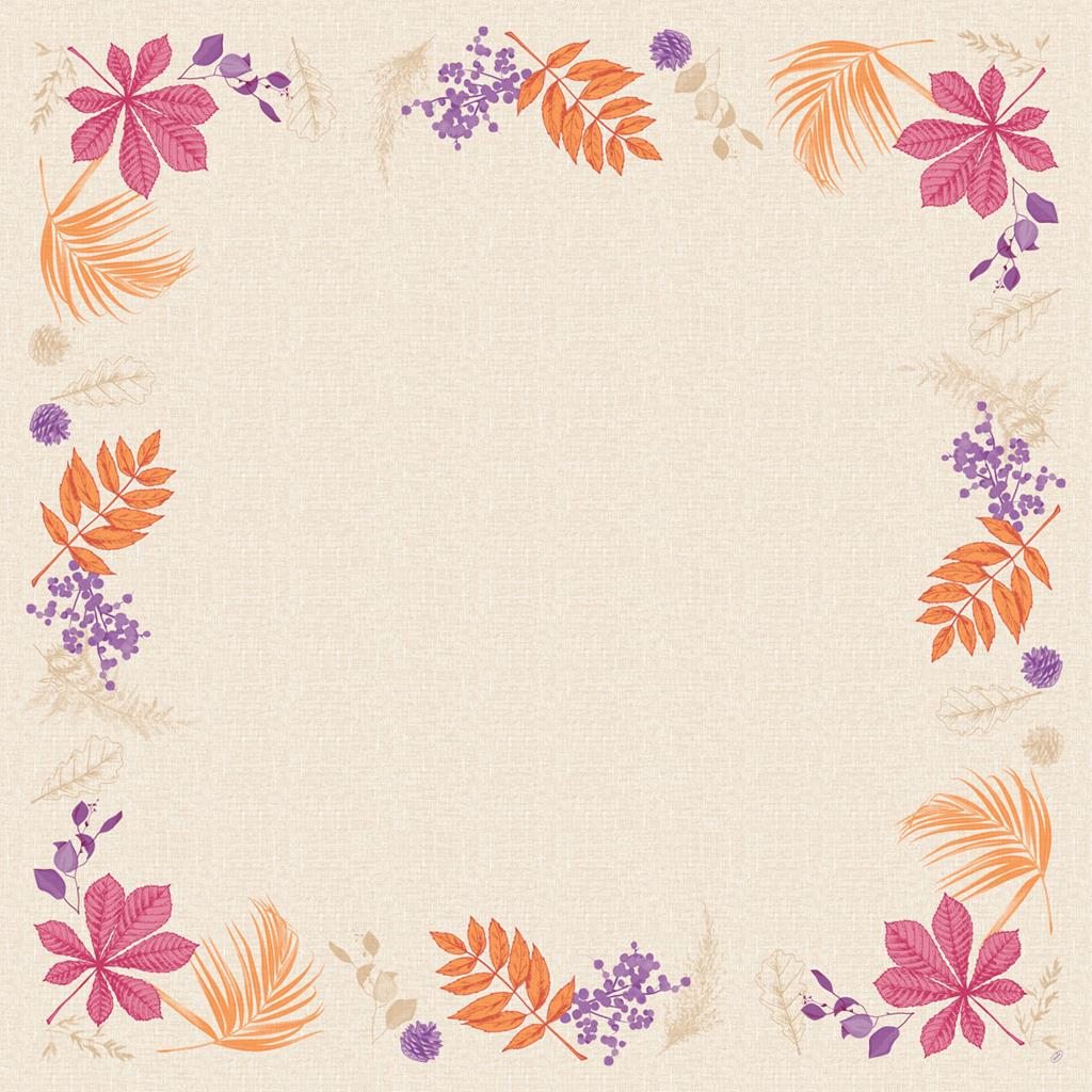 Mitteldecken Dunicel Bright Autumn 84 x 84cm