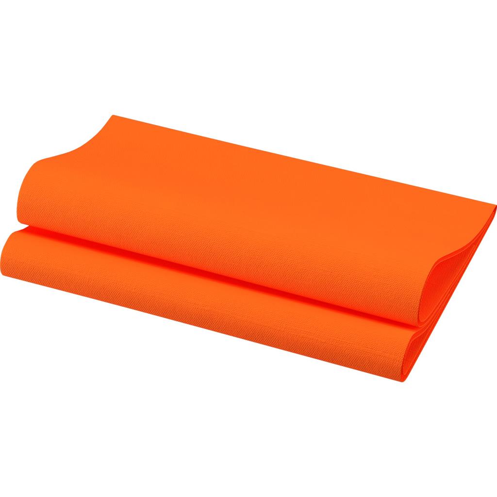 Bio Dunisoft Servietten 1/4 Falz sun orange, 40x40cm