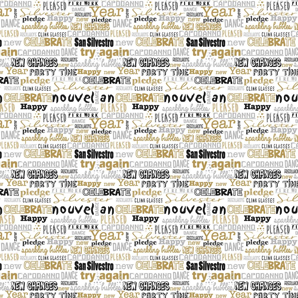 Linclass Tischdecke  San Silvestro 80 x 80 cm 1/8-Falz